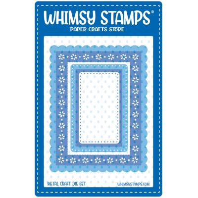 Whimsy Stamps Die - Spring Rectangles